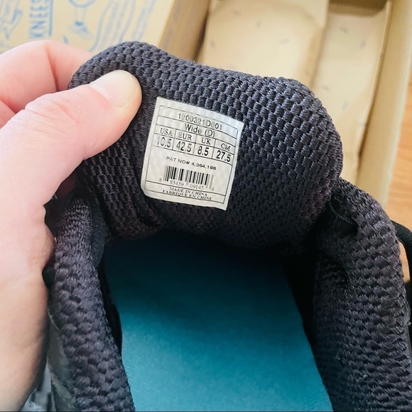 BROOKS Black Addiction Sneakers Walker Leather Wide Width 10.5 EE - Picture 4 of 8